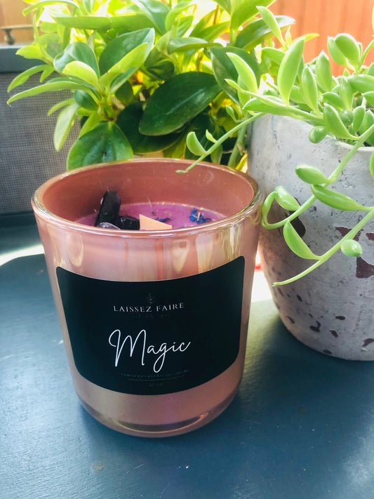 Crystal Candle- Magic