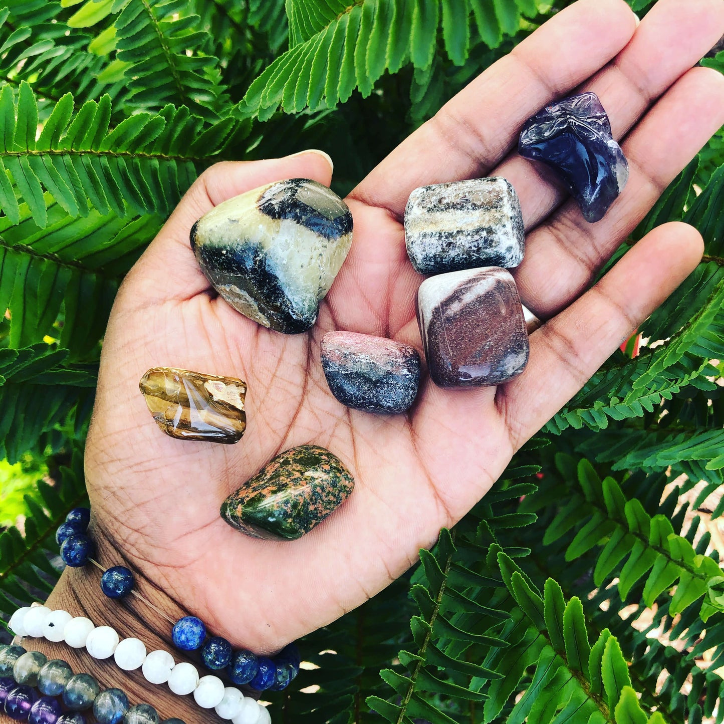 Chakra Crystal Set- Tumbled Stones