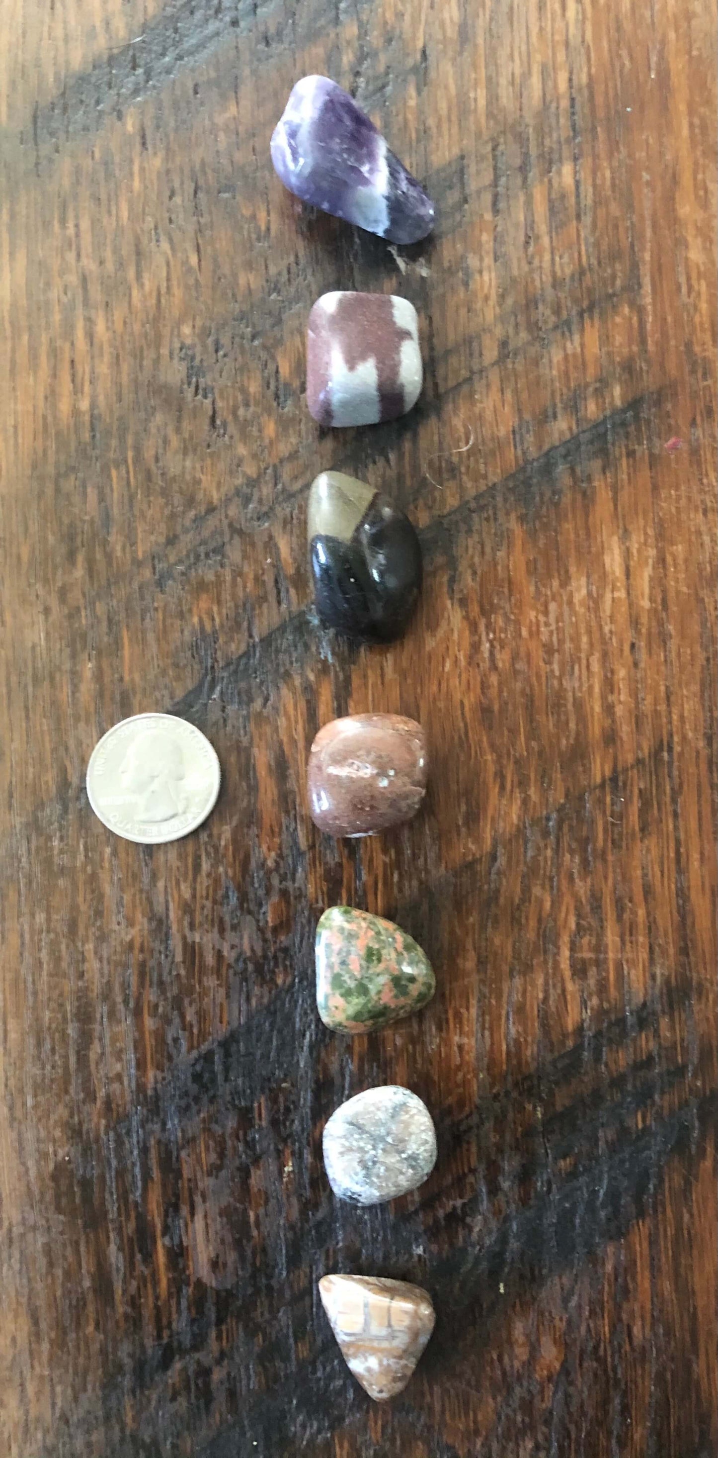 Chakra Crystal Set- Tumbled Stones